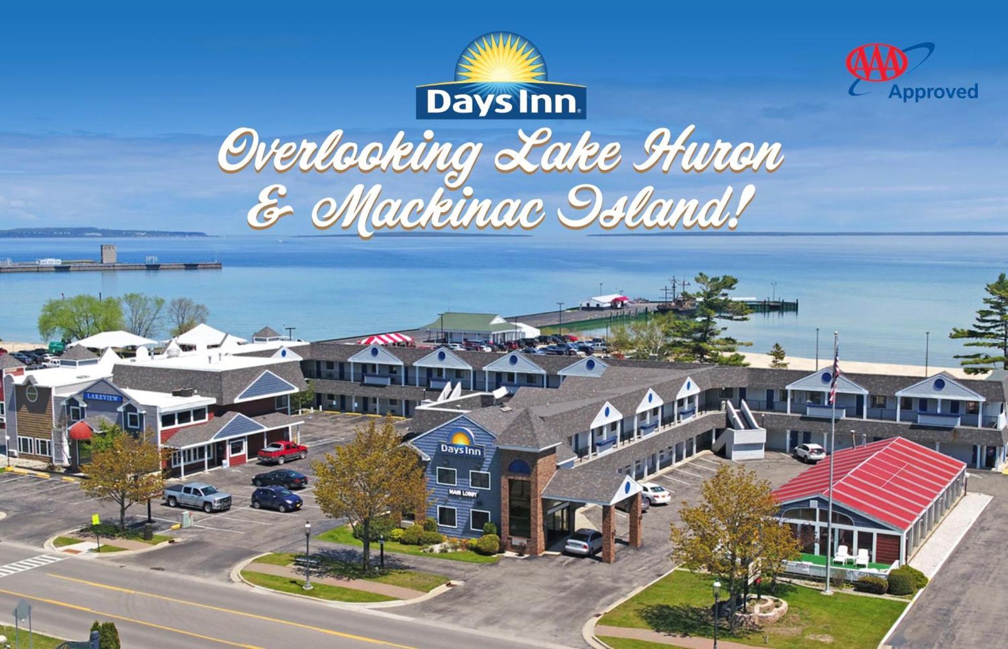 Days Inn By Wyndham Mackinaw City - Lakeview Eksteriør bilde